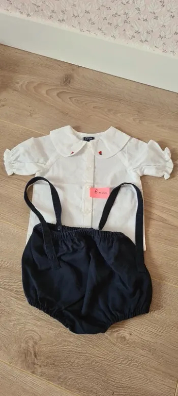 Ensemble culotte chemisier