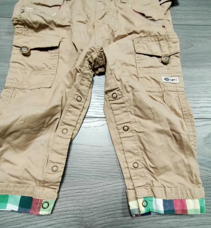 Salopette beige garçon 18 mois Sergent Major - photo numéro 5