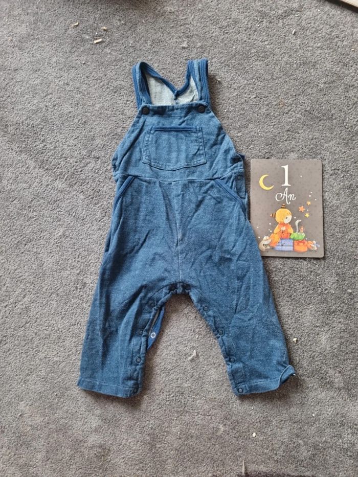 Salopette petit bateau 12 mois - photo numéro 2