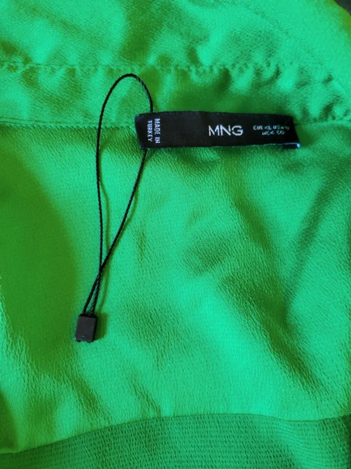Magnifique robe verte Mango - photo numéro 10