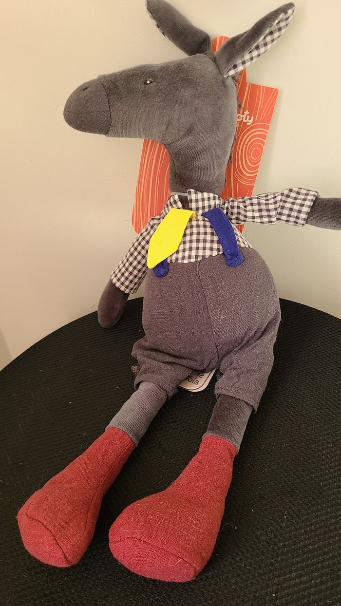 Moulin Roty Poupée âne Anatole Pomme des bois - photo numéro 3