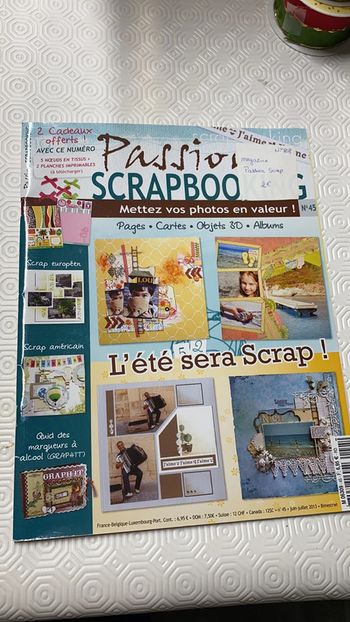Magazine passion scrapbooking