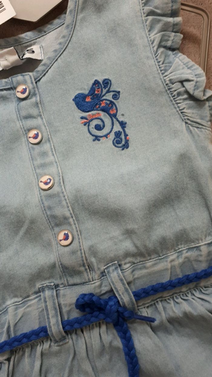 🌸 Sublime ensemble Creeks, taille 9 mois, neuf. - photo numéro 4