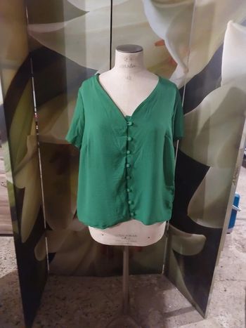chemisier vert