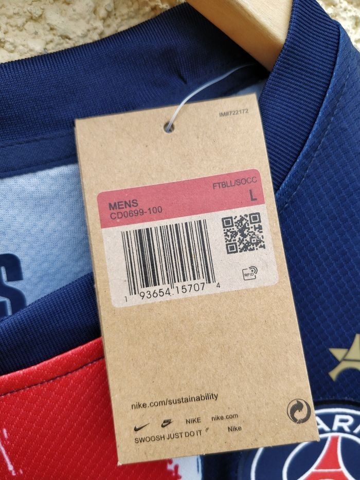 Maillot PSG taille L paris saint germain - photo numéro 4