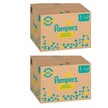 Lot de 360 Pampers Premium Protection 2-5 kg Taille 1 Neuf
