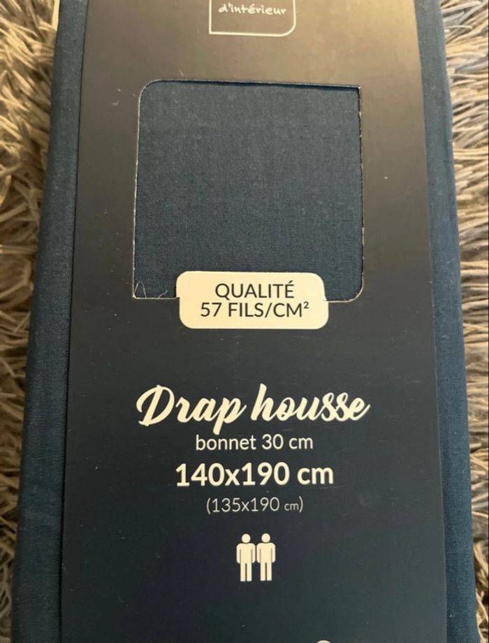 Douceur d'intérieur Drap housse 140×190cm - photo numéro 4