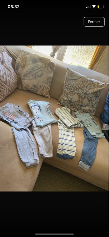 Lot 4 Pijama 2 pièce 18/24 mois 