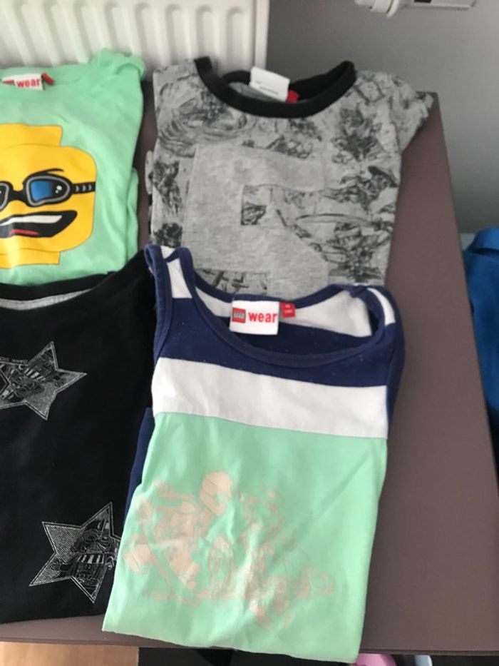 Lot 6 tee-shirts Lego 5 ans - photo numéro 4