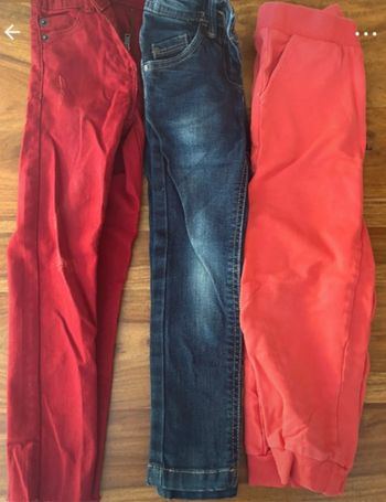 Lot de 5 pantalons fille