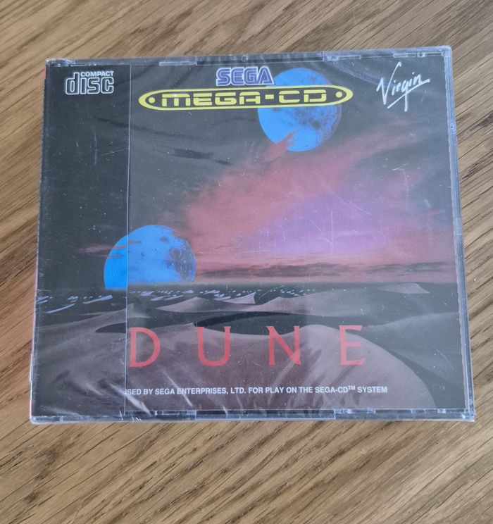 Jeu Sega Mega CD Dune Neuf Sous Blister version pal Fr / Euro - Rare