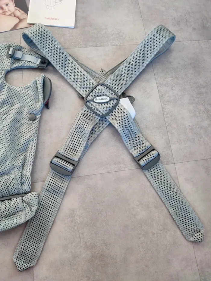 Porte bébé Mini 3d Mesh Babybjörn - photo numéro 3
