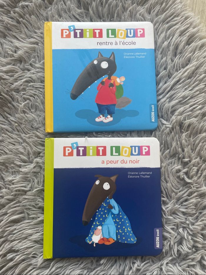 Lot de 2 livres P'tit Loup - Auzou éveil