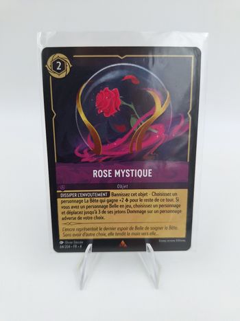 Carte Lorcana 64/204 FR chap. 4 : Rose mystique