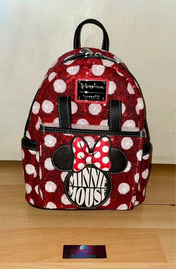 Sac à Dos Disney Parks Loungefly Minnie Mouse Disneyland Paris Neuf Original