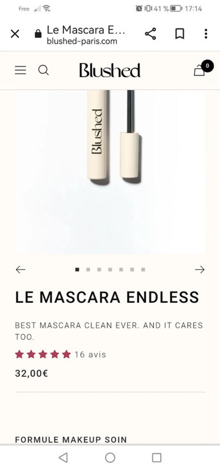 Mascara blushed - photo numéro 3