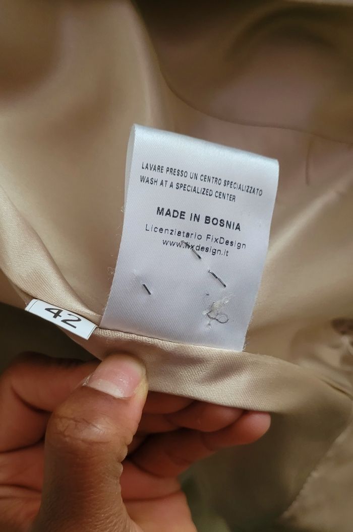 Manteau crème en laine style lolita/himekaji - photo numéro 9