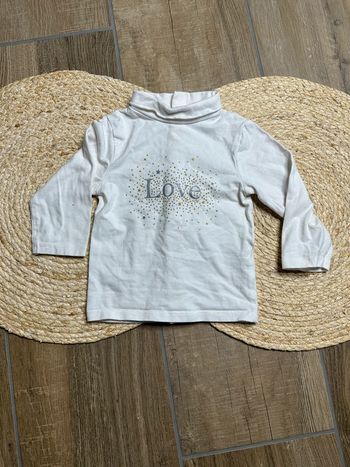 T-shirt 9 manches longues 9 mois