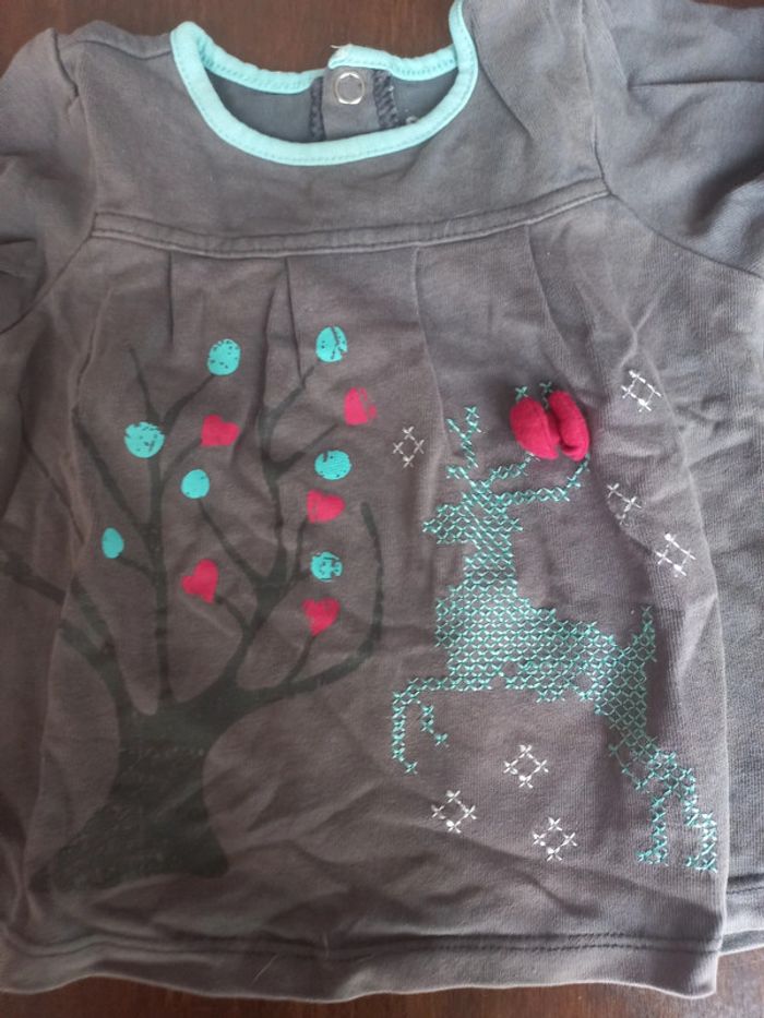 T-shirt M.L. Orchestra 12mois 74cm - photo numéro 3