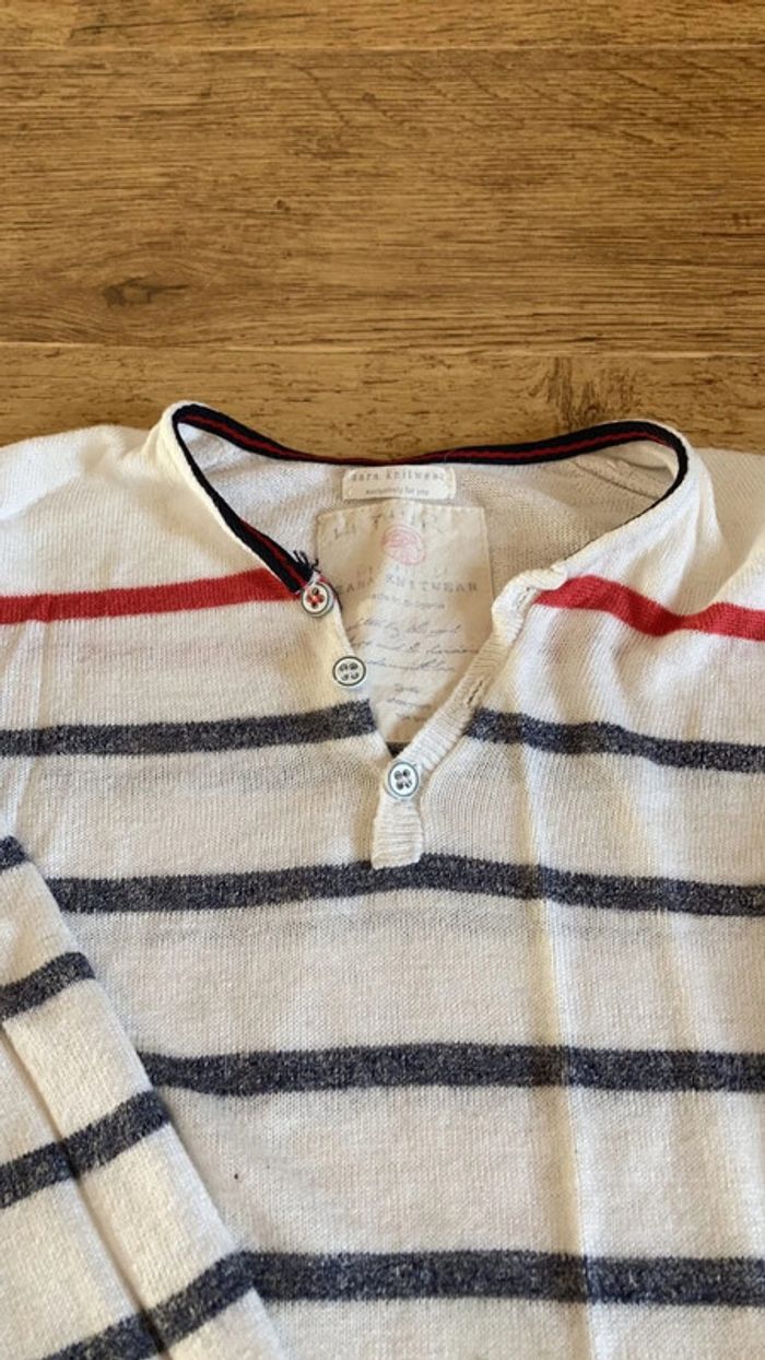 Pull léger rayures Zara - photo numéro 2