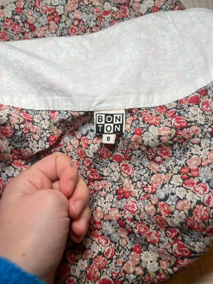 Blouse liberty Bonton – Taille 8 ans - photo numéro 5