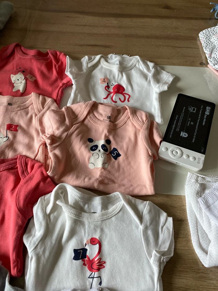 Lot de 8 body 3 mois manches courtes la redoute - photo numéro 5