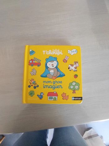 Livre mon gros imagier bébé tchoupi
