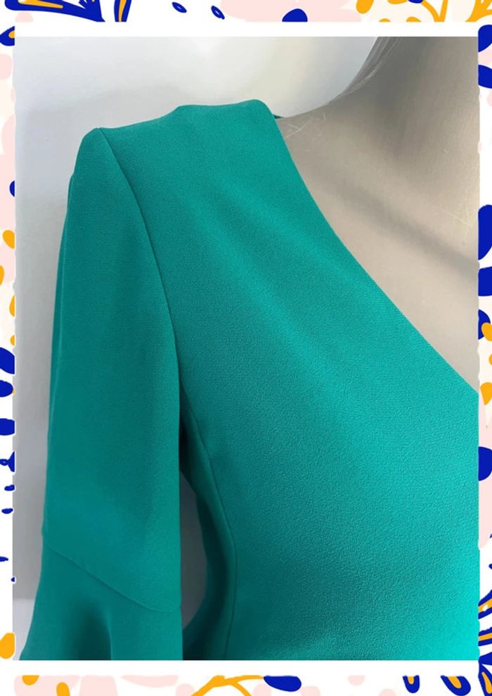 💚 Haut Zapa Taille 0 – Doux & Détail Bouton Discret - photo numéro 2