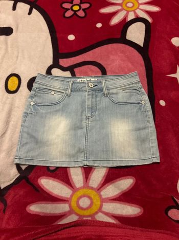 Mini jupe en jeans
