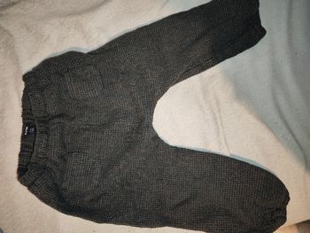 Pantalon chaud 24 mois gris foncé