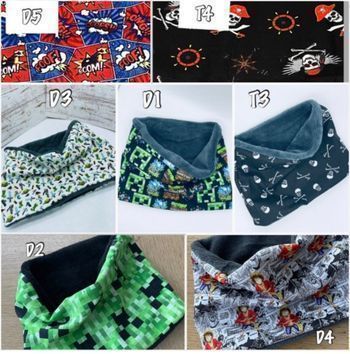 Snood enfant Minecraft onepiece