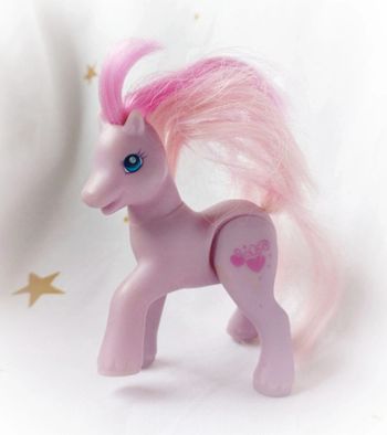 Little Pony poney wiki hasbro diamant diamond rose pink cœur Heart 1997 Magic motion sweet Berry