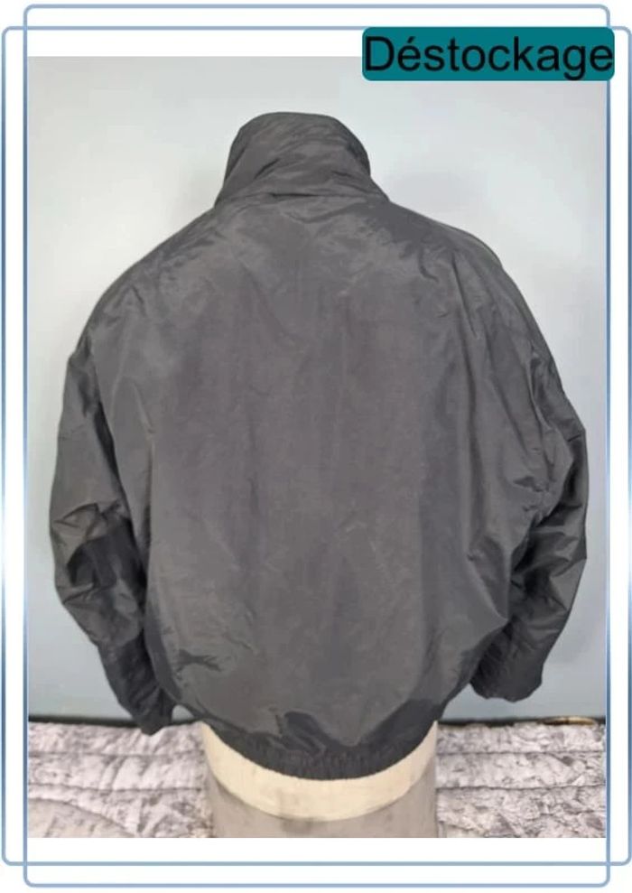 Blouson vintage umbro homme / taille L - noir brodé (245) - photo numéro 8