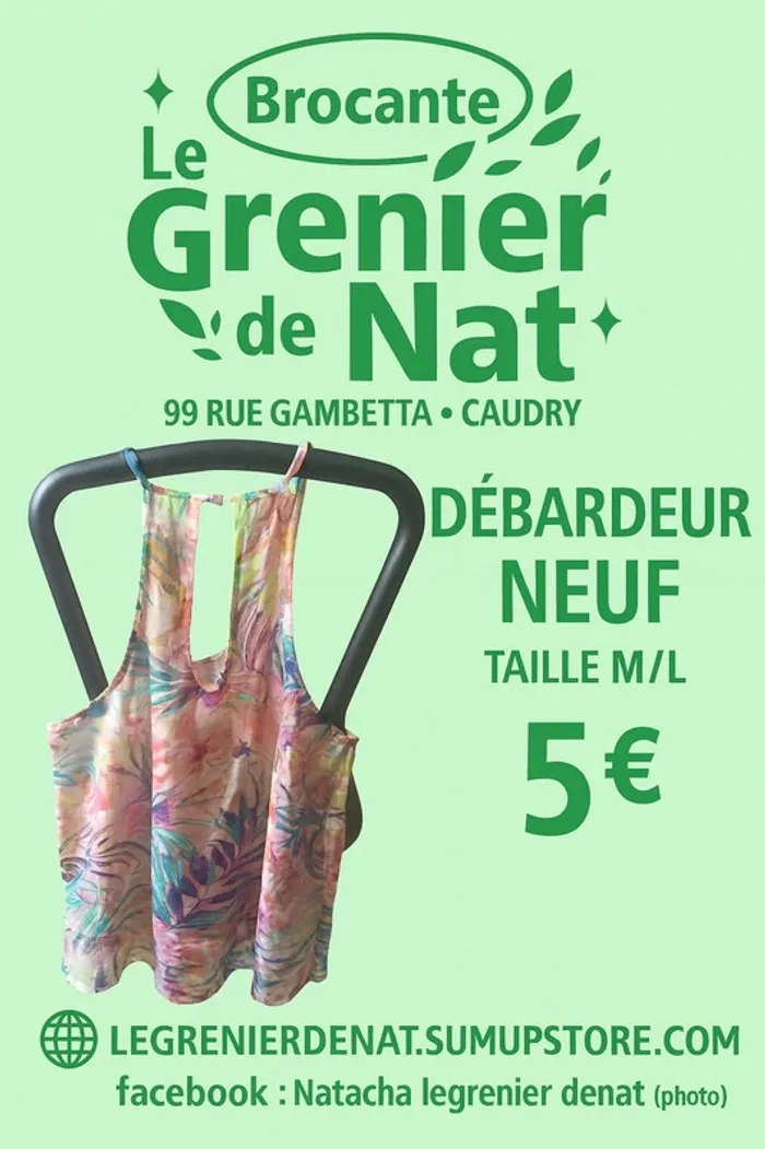 Débardeur fine bretelles taille M/L neuf