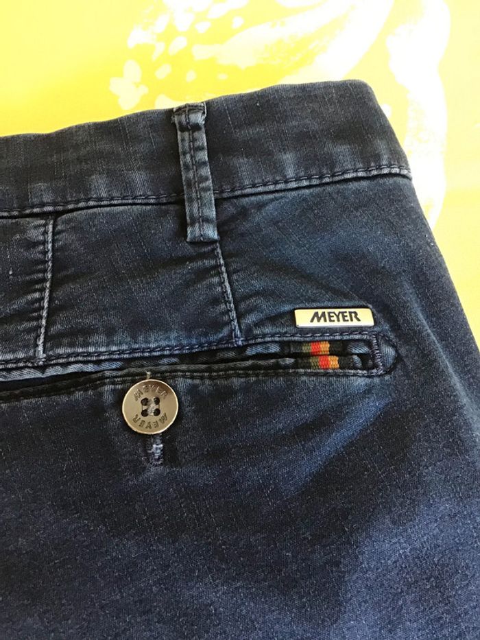 pantalon homme coton MEYER marine taille 52c / 92.Verifiez vos mesures pas de retour - photo numéro 6