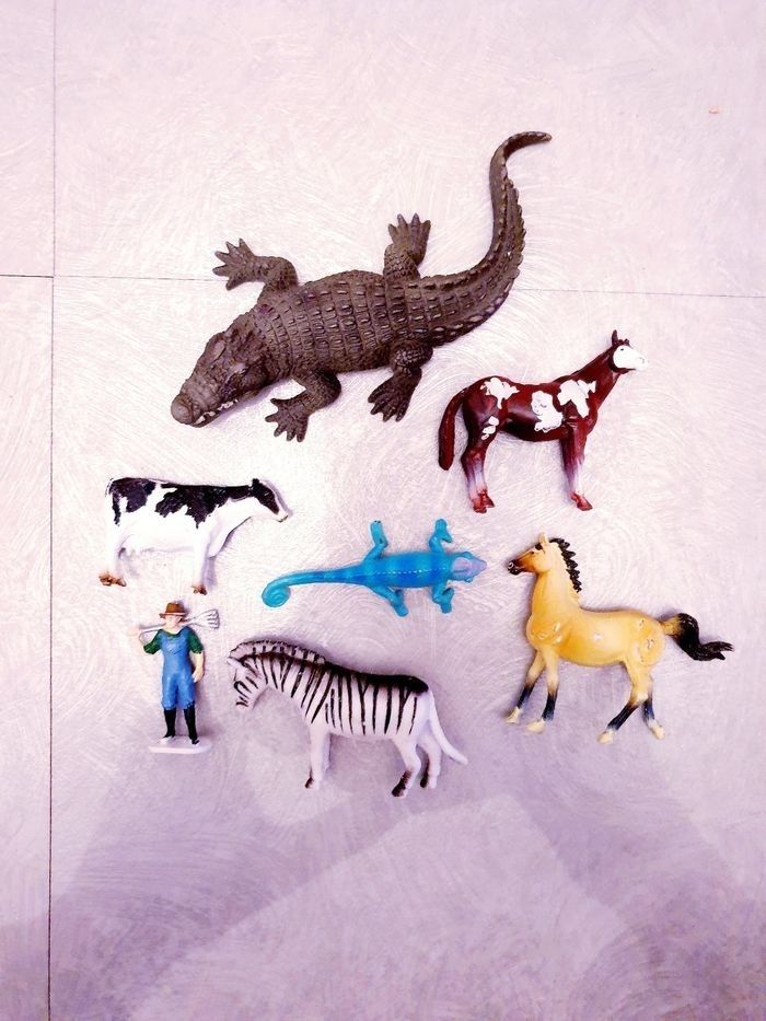 Lot jouets animaux fermier