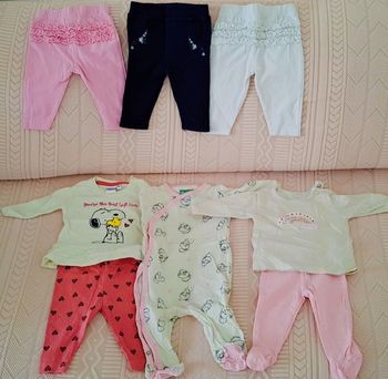 Lot vêtements bébé fille