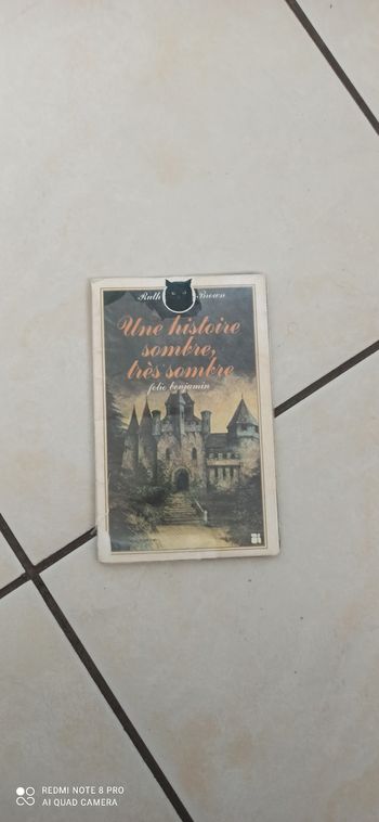 Livre une histoire sombre très sombre