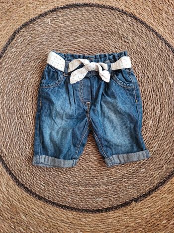Joli short en jean ObaÏbi taille 6 mois