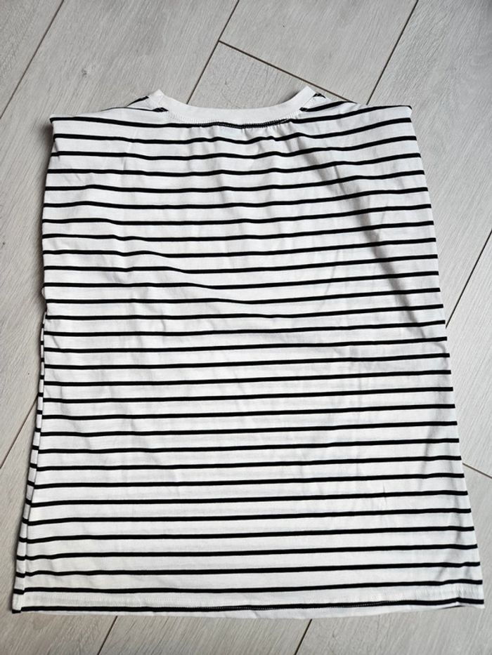 Tee shirt à ligne fille taille S - photo numéro 4