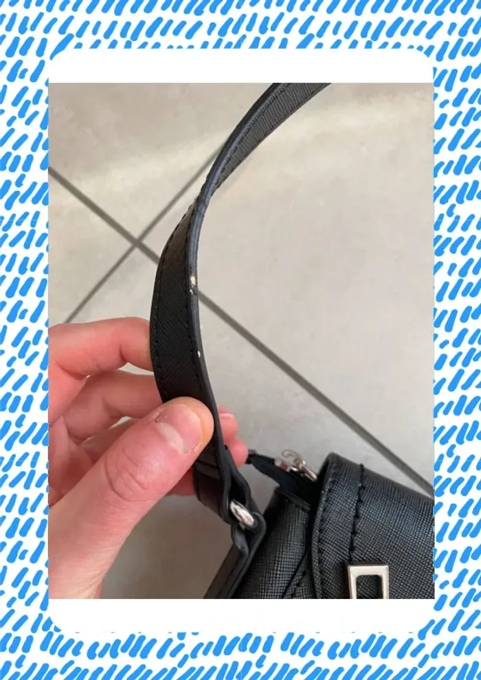 Sac à bandoulière noir Francinel - photo numéro 4