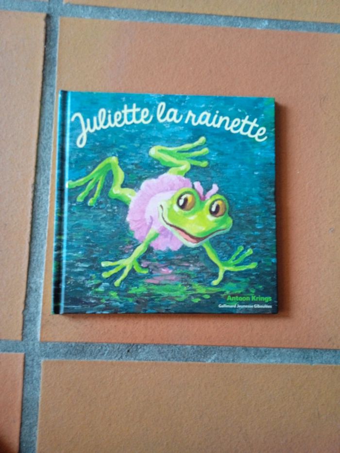 Juliette la rainette collection les drôles de petites bêtes