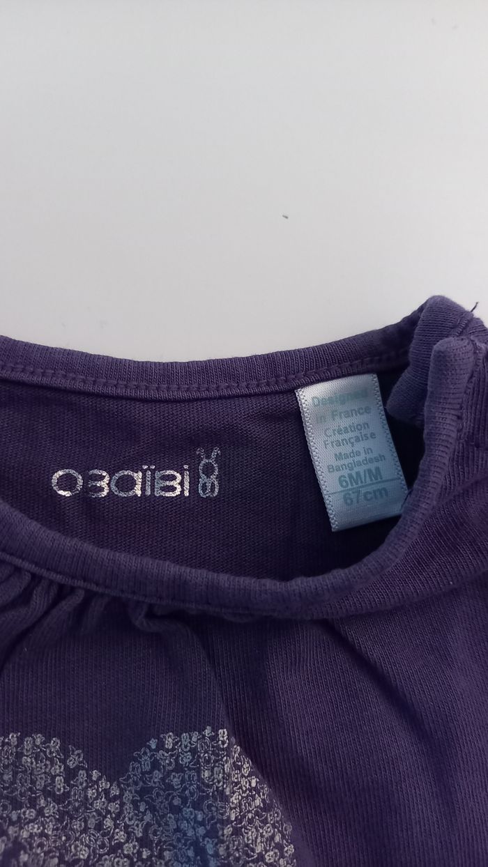 T-shirts Fille 6 Mois - photo numéro 3