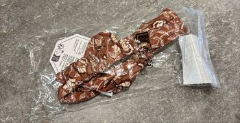 Bandeau Noeud imprimé  sergent major  caramel à Londres 