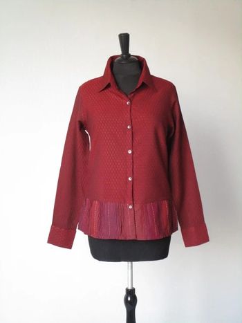 Chemise rouille motifs Jac Jac 38 NEUVE