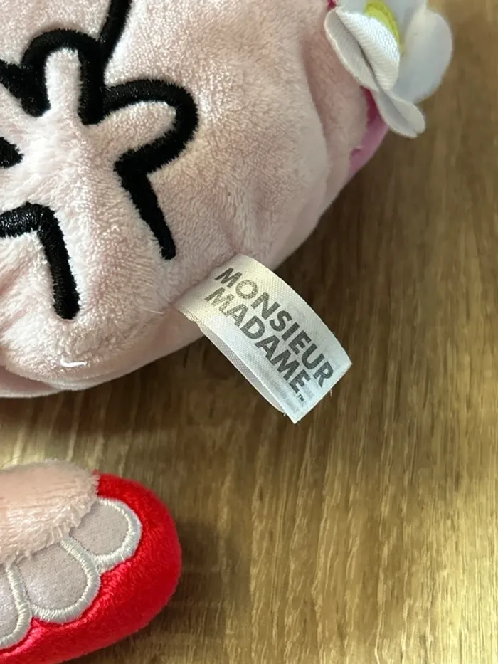 Peluche Madame Câlin / Monsieur Madame / Jemini ( Sanrio THOIP, 2015) / Très bon état - photo numéro 2
