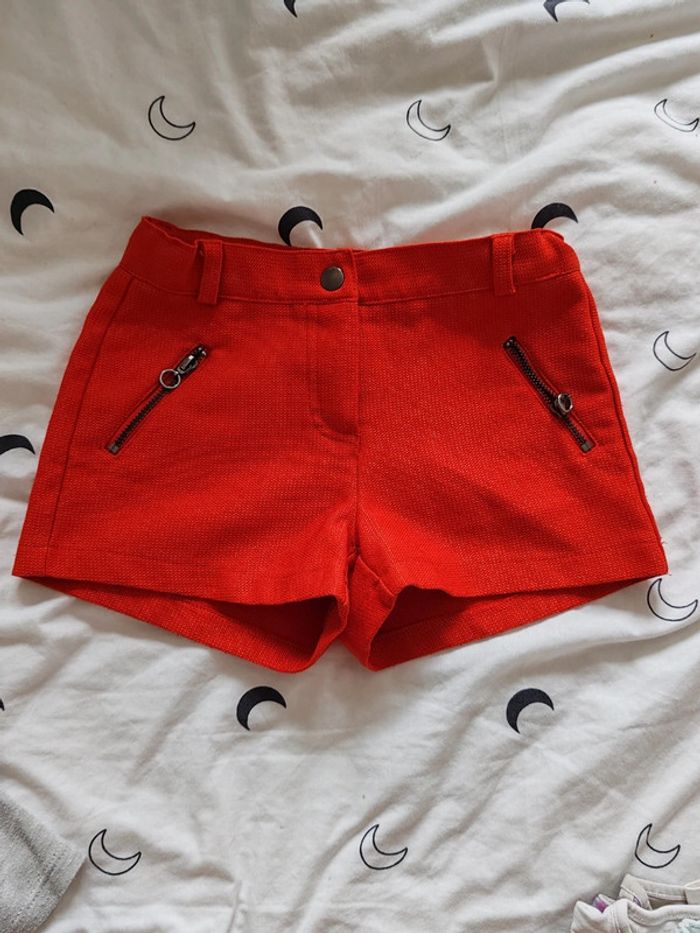 short rouge 4 ans