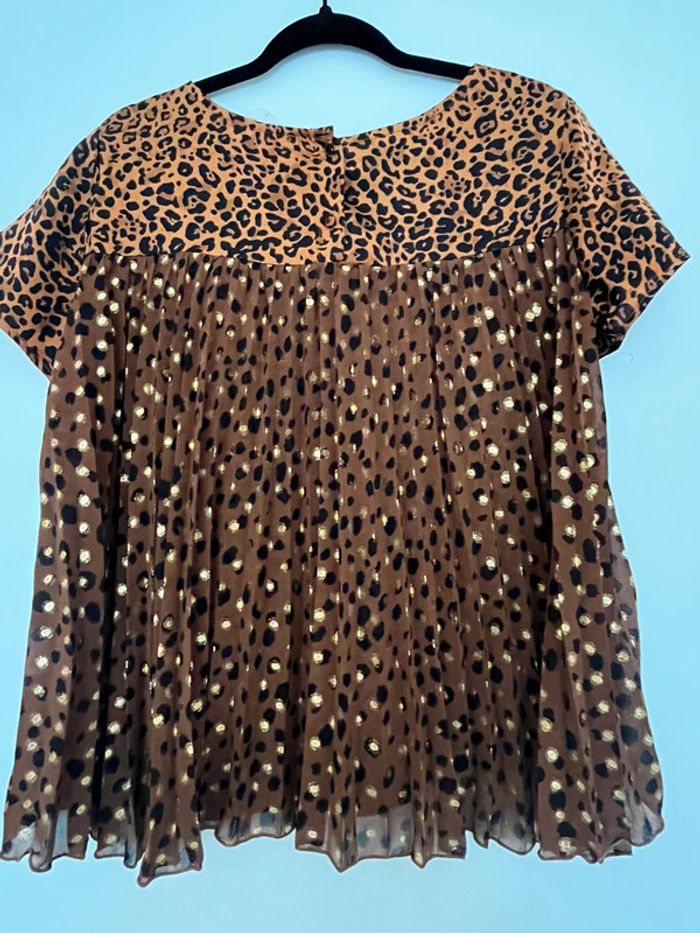 TEE shirt satinée léopard - photo numéro 4