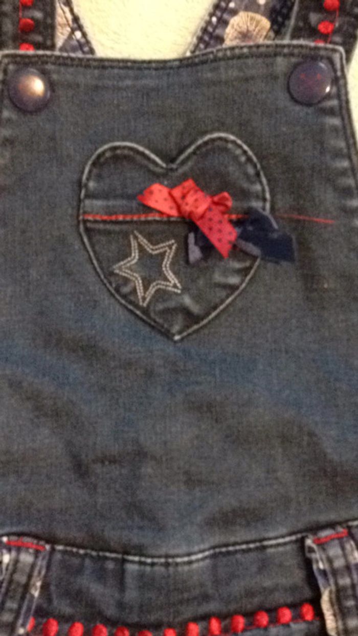 salopette Navy love 2 ans orchestra - photo numéro 2