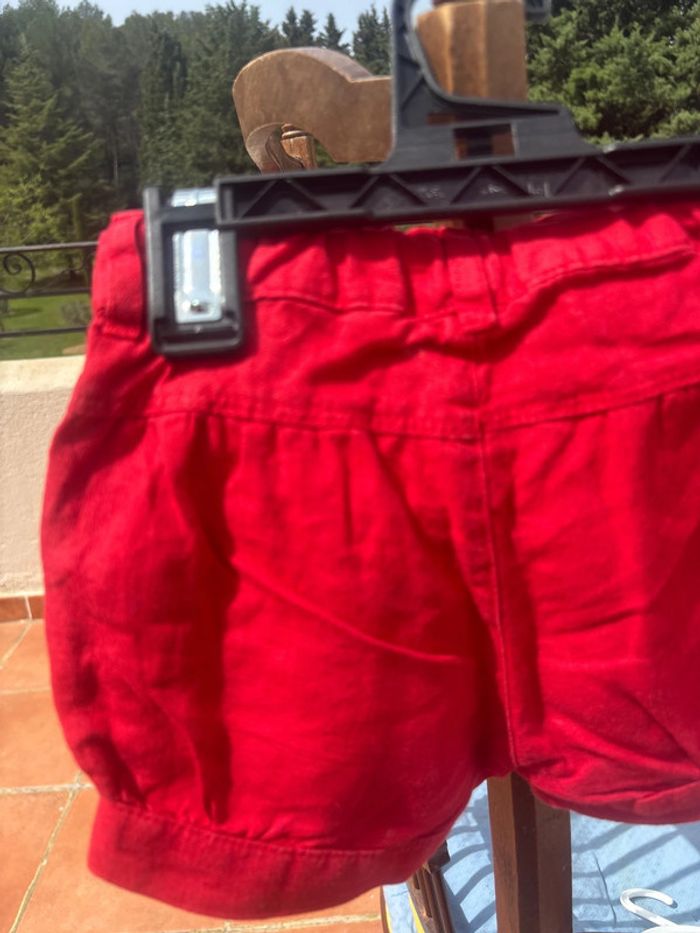 Short en lin Catimini 24M - photo numéro 5